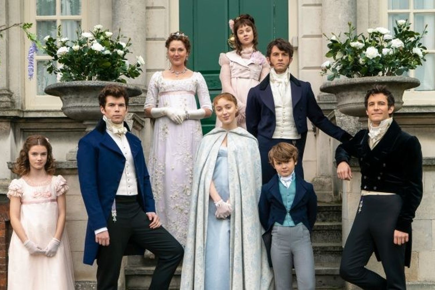 Il cast di 'Bridgerton', serie tv di Netflix