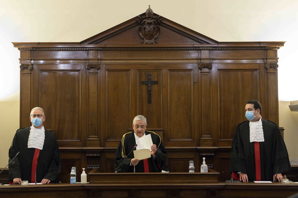 &nbsp;Giuseppe Pignatone, presidente del tribunale vaticano