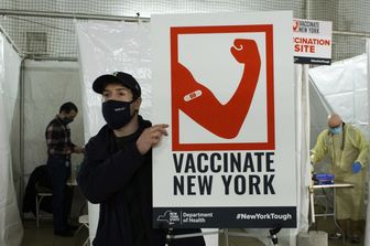 Centro vaccini a New York