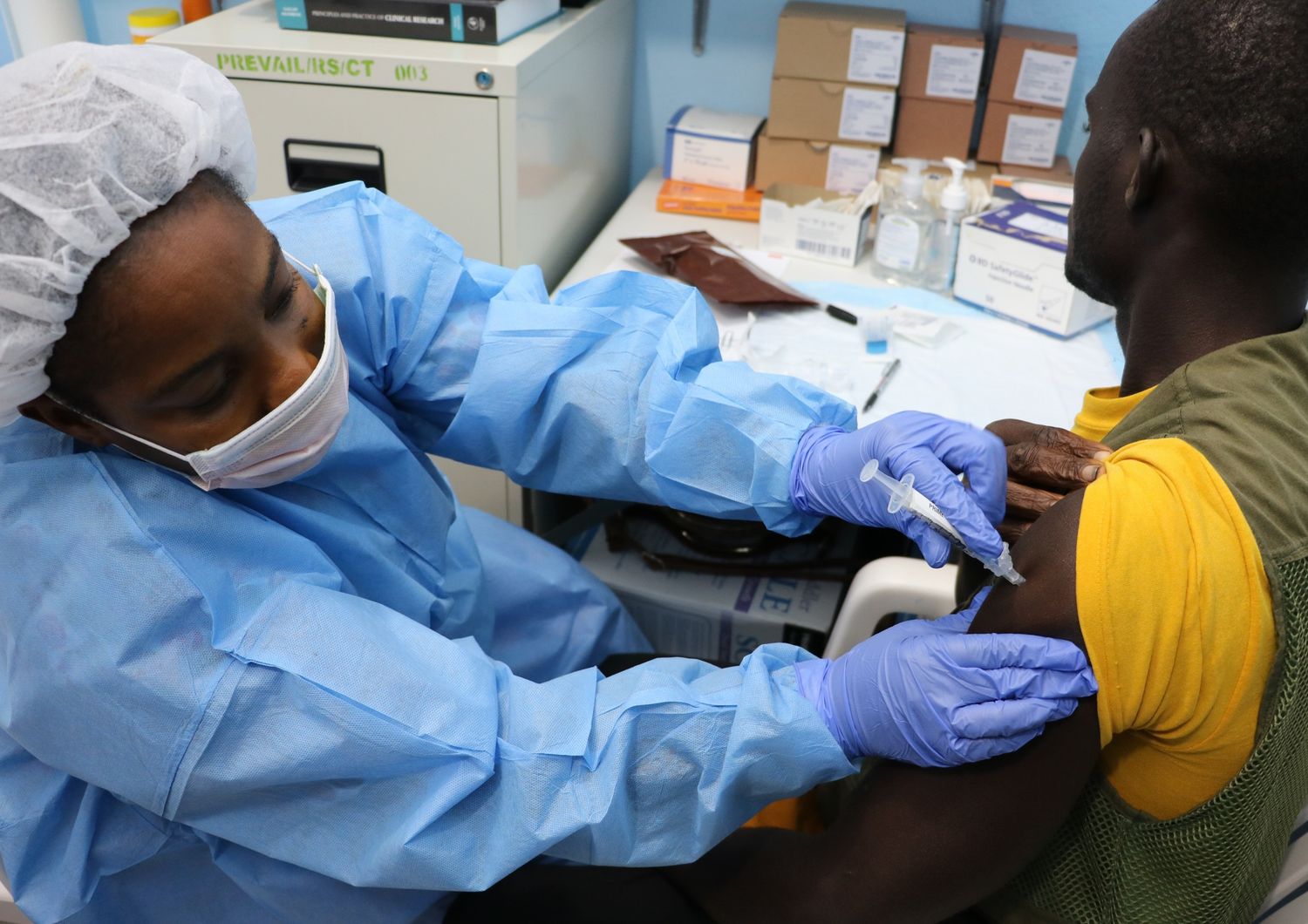 Vaccinazione in Africa