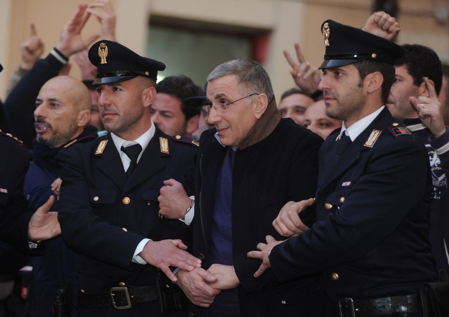Il boss dei Casalesi Michele Zagaria arrestato nel 2011
