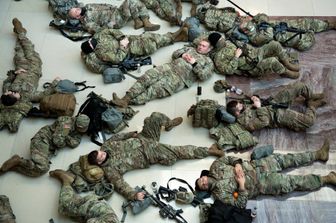 Guardia Nazionale a Capitol Hill