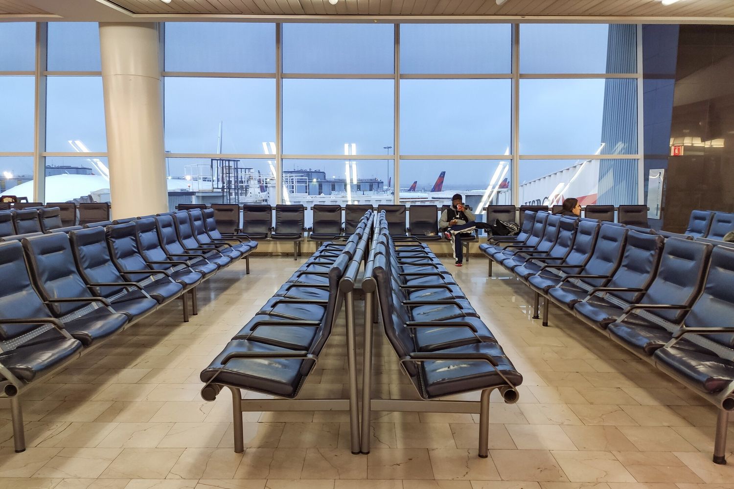 Il terminal 1 dell'aeroporto JFK di New York