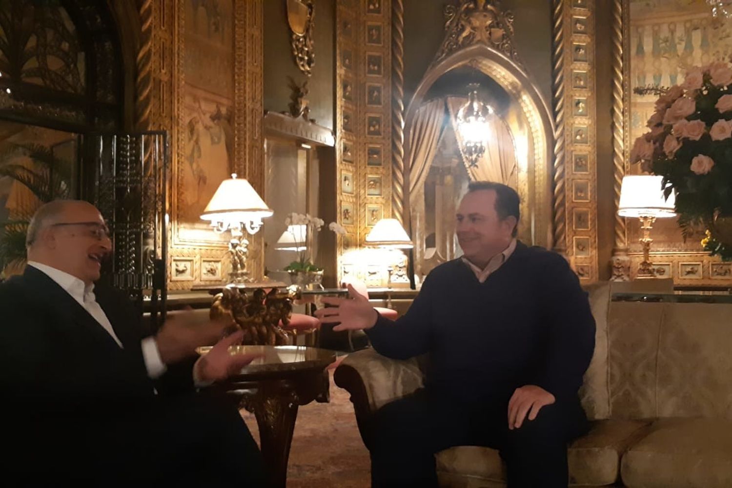 Mario Sechi e Chris Ruddy