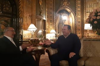 Mario Sechi e Chris Ruddy