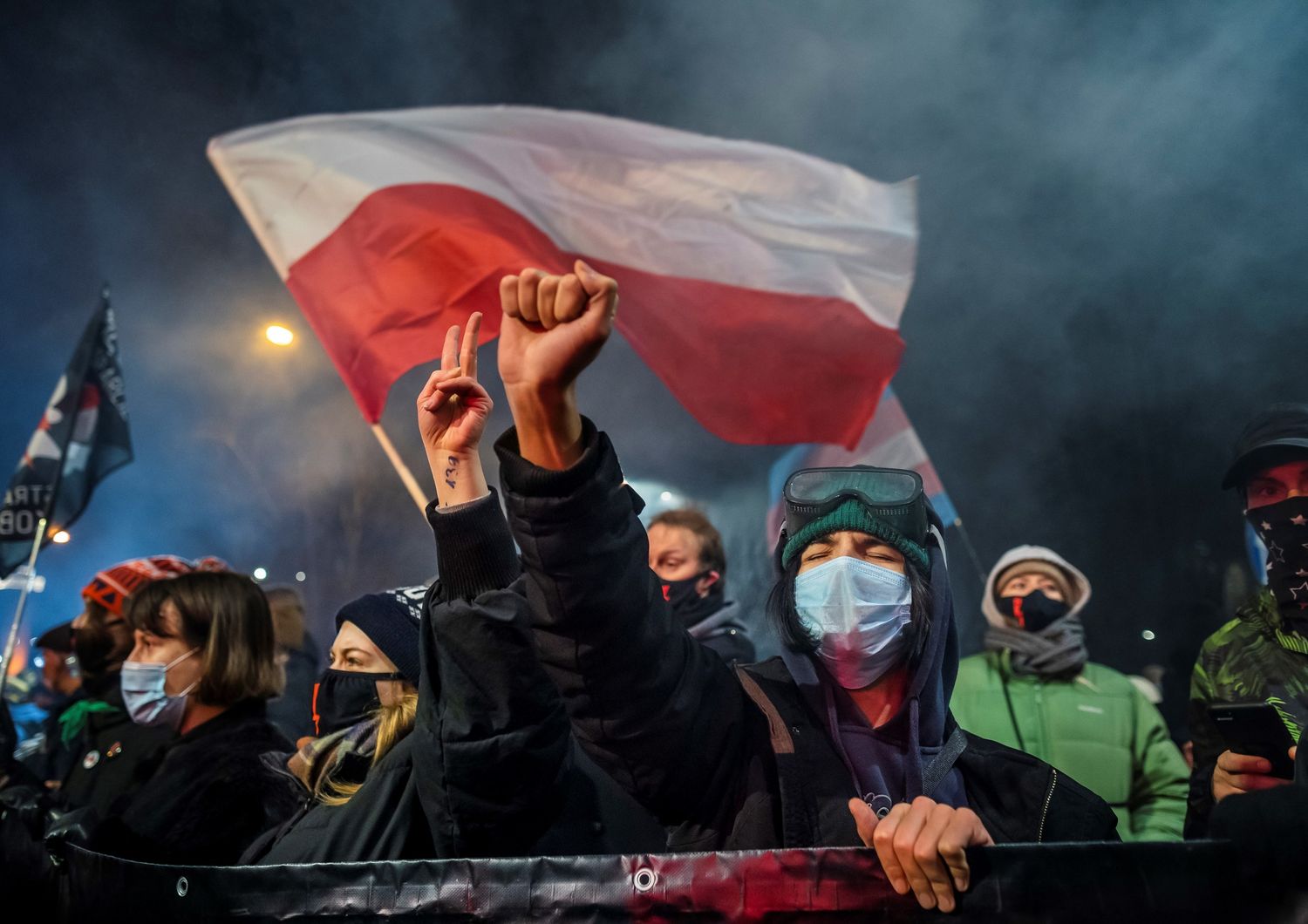 &nbsp;Manifestazione contro la stretta sull'aborto a Varsavia
