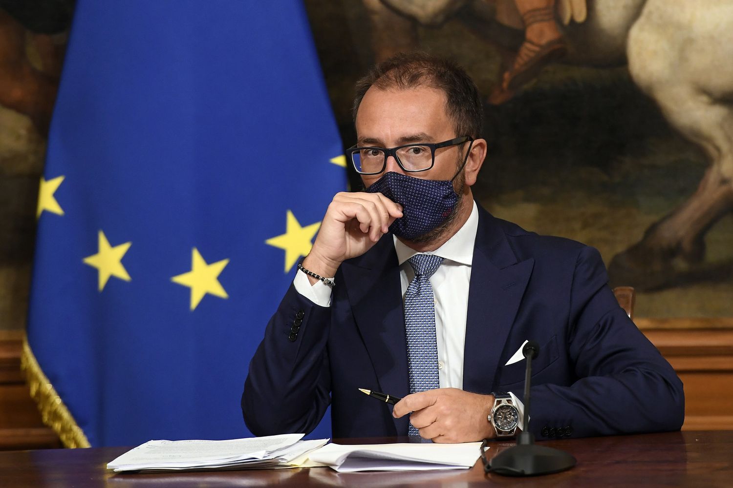 ministro della Giustizia Alfonso Bonafede