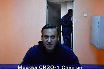 L'oppositore russo, Navalny, in carcere a Mosca