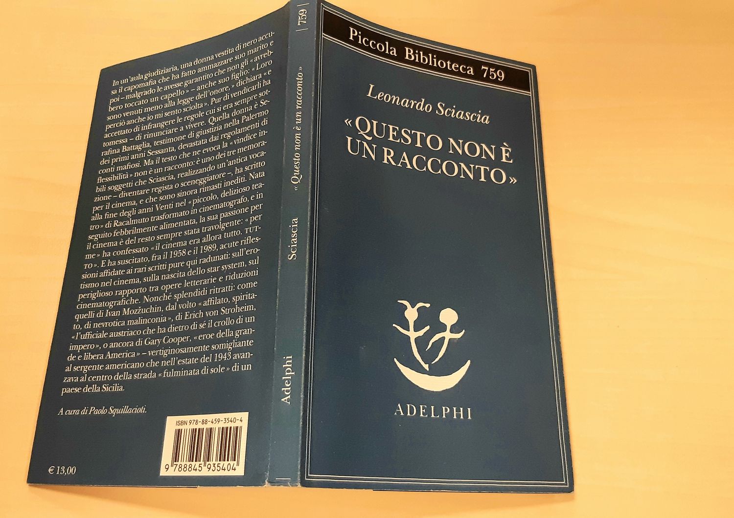 &quot;Questo non &egrave; un racconto&quot; di Leonardo Sciascia