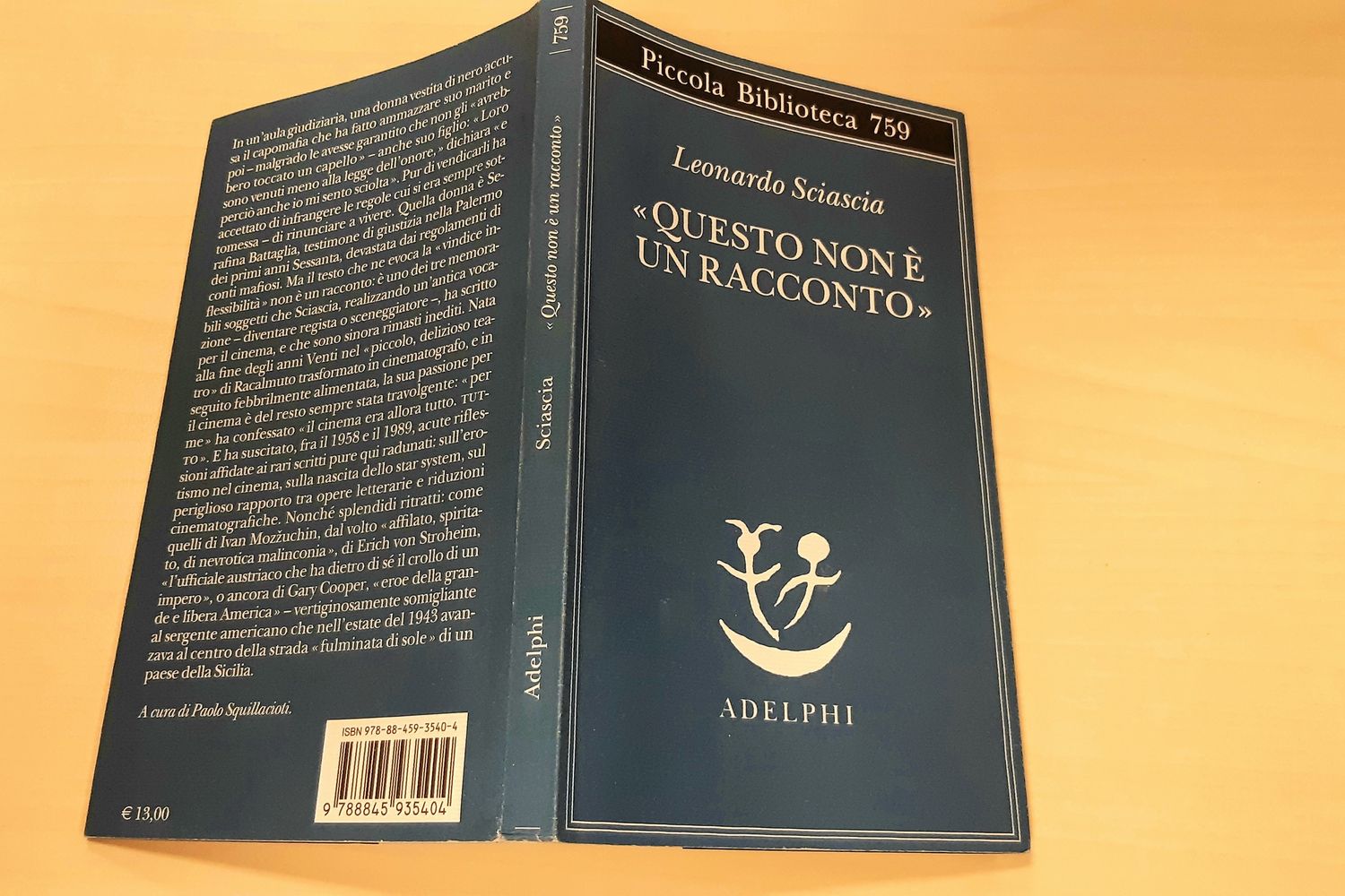 &quot;Questo non &egrave; un racconto&quot; di Leonardo Sciascia