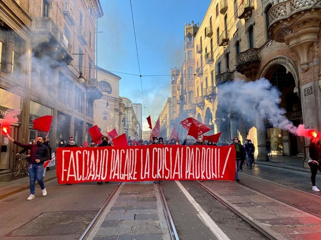 La protesta degli studenti