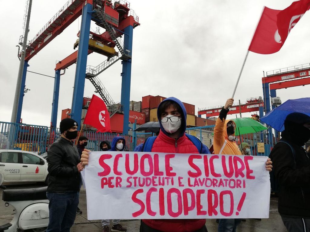La protesta degli studenti