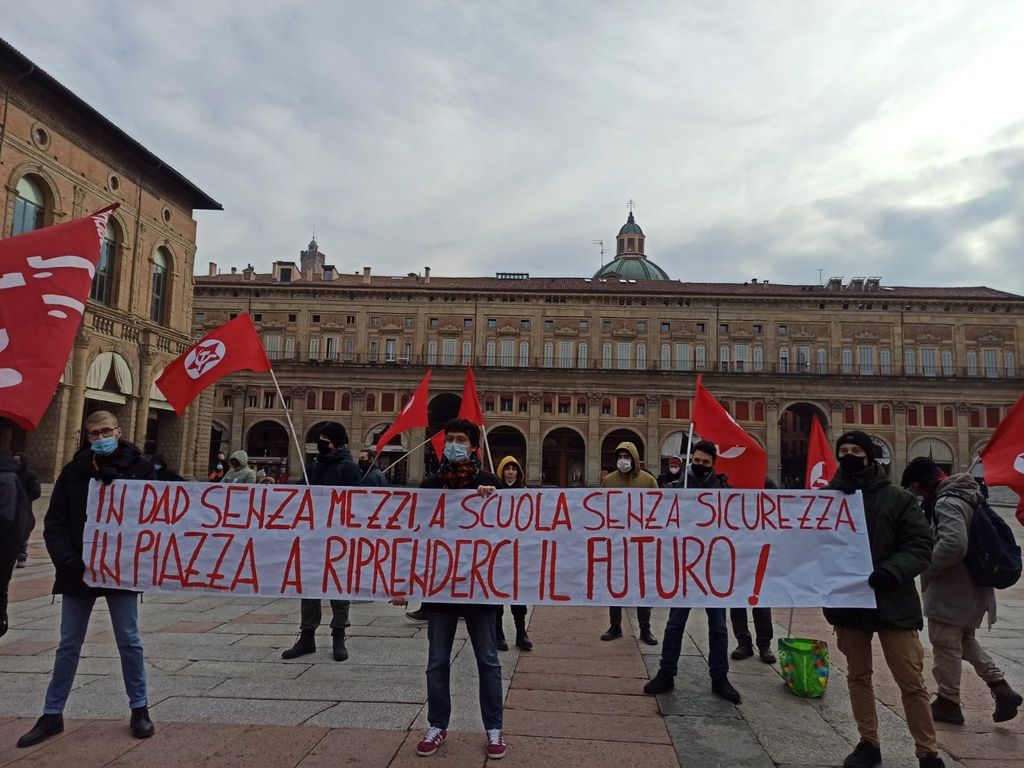 La protesta degli studenti