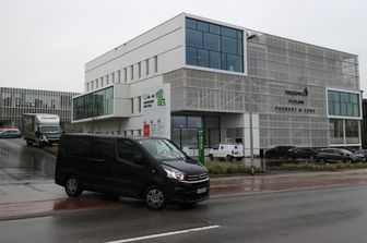 L'impianto AstraZeneca in Belgio