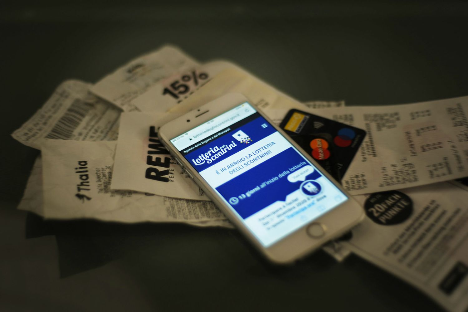 Scontrini e pagamenti elettronici