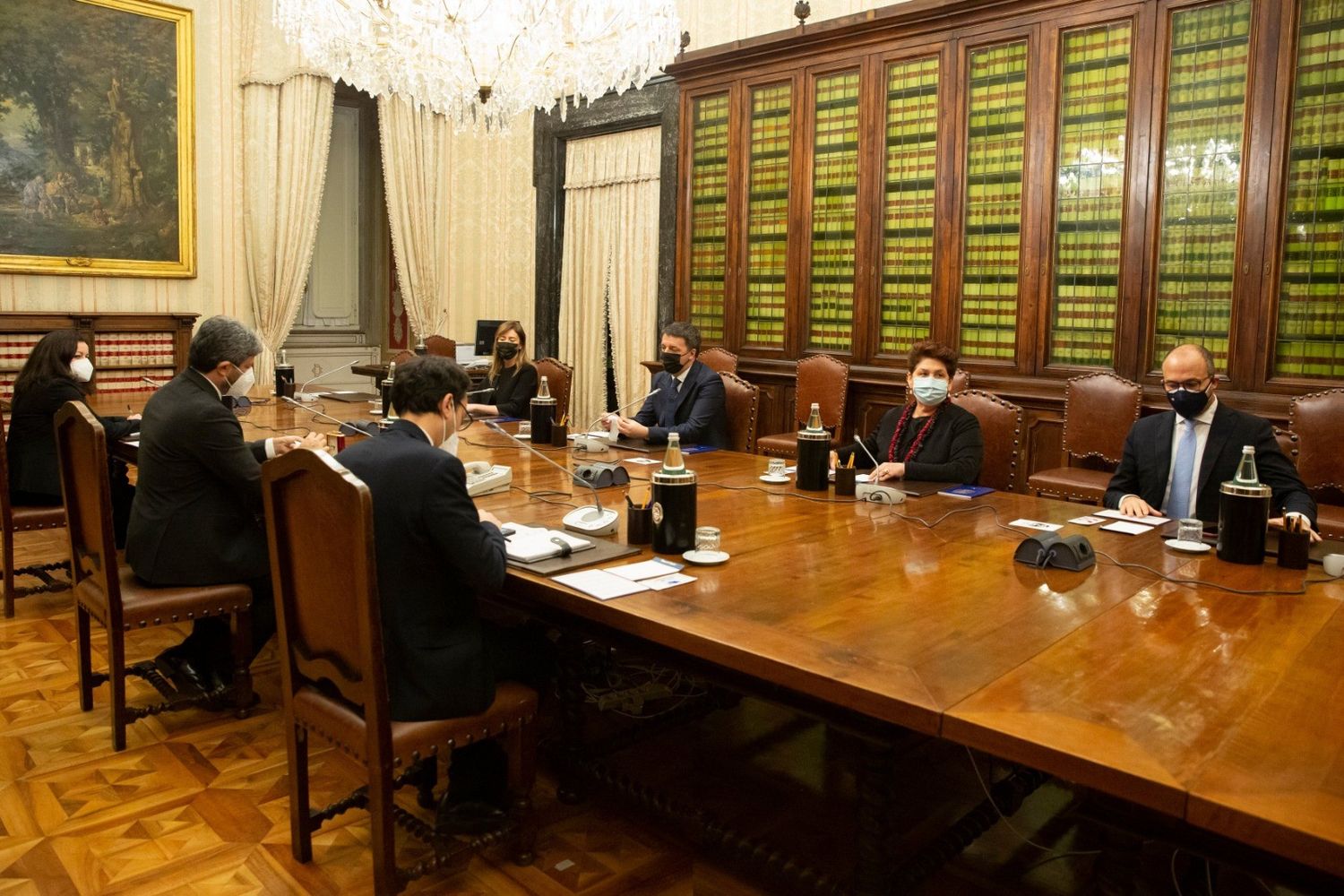 &nbsp;Consultazioni Fico: delegazione Iv