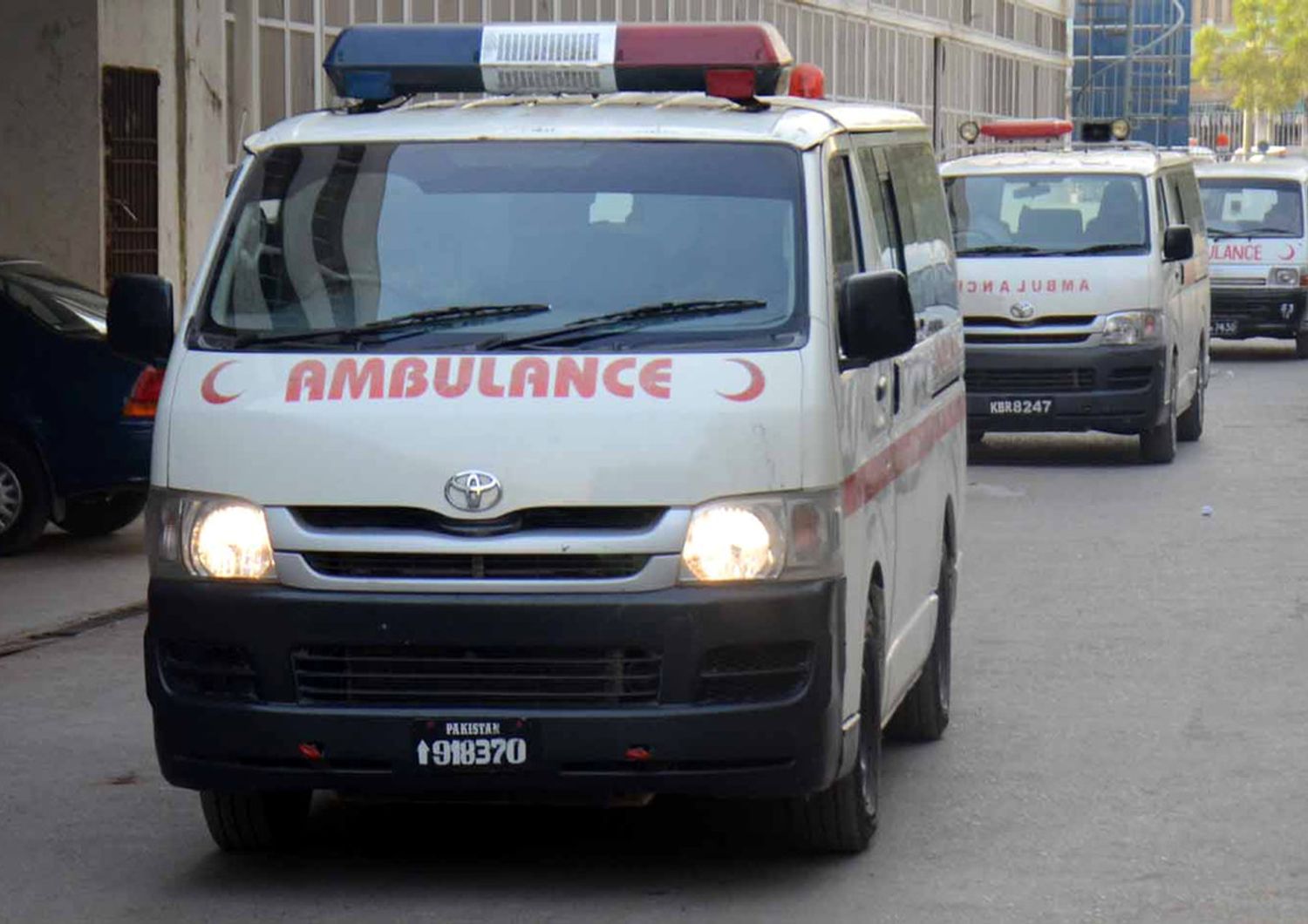 Ambulanza in Pakistan