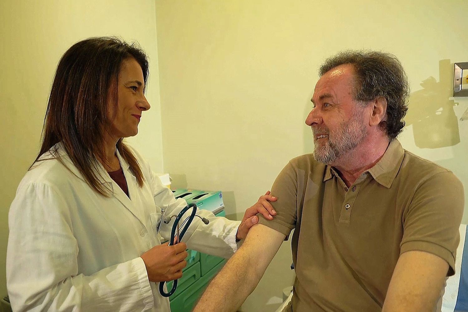 &Scaron;emsudin Gegić in una scena di 'Nel combattimento balla'&nbsp;