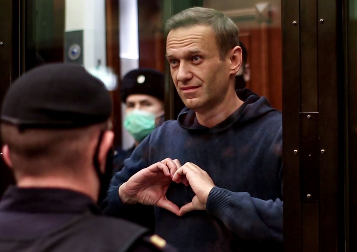 &nbsp;Alexei Navalny in tribunale a Mosca