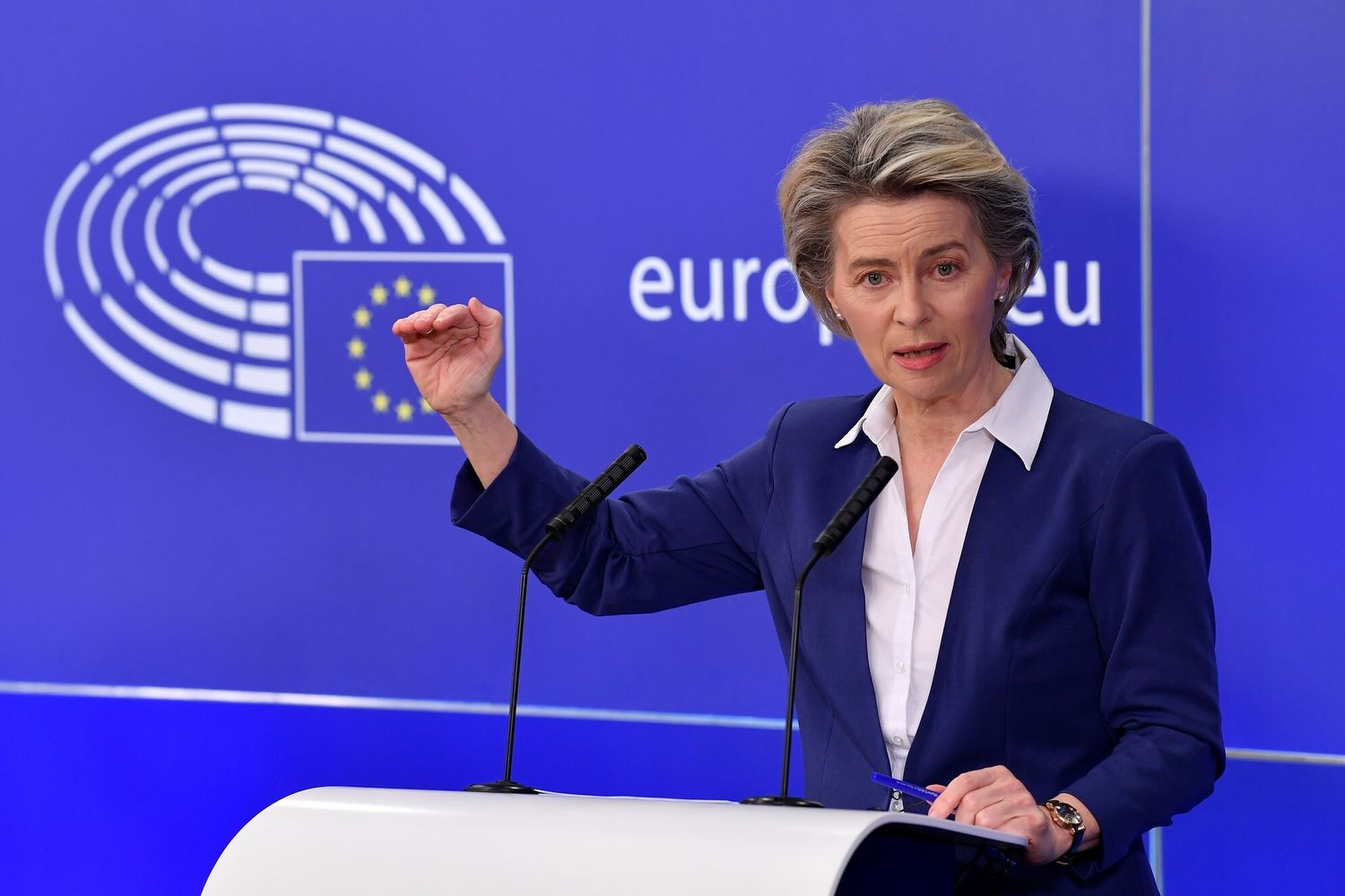 Ursula von der Leyen,&nbsp;presidente della Commissione europea