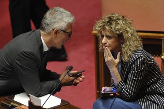 Nicola Morra e Barbara Lezzi