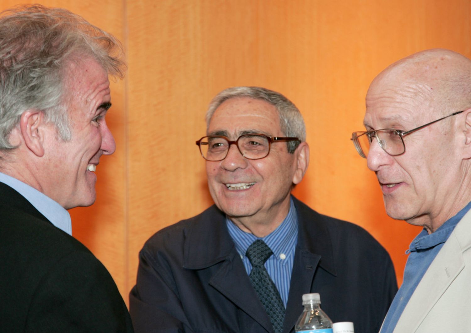 Giuseppe Rotunno fra&nbsp;Michael Tronick e Chris Newman