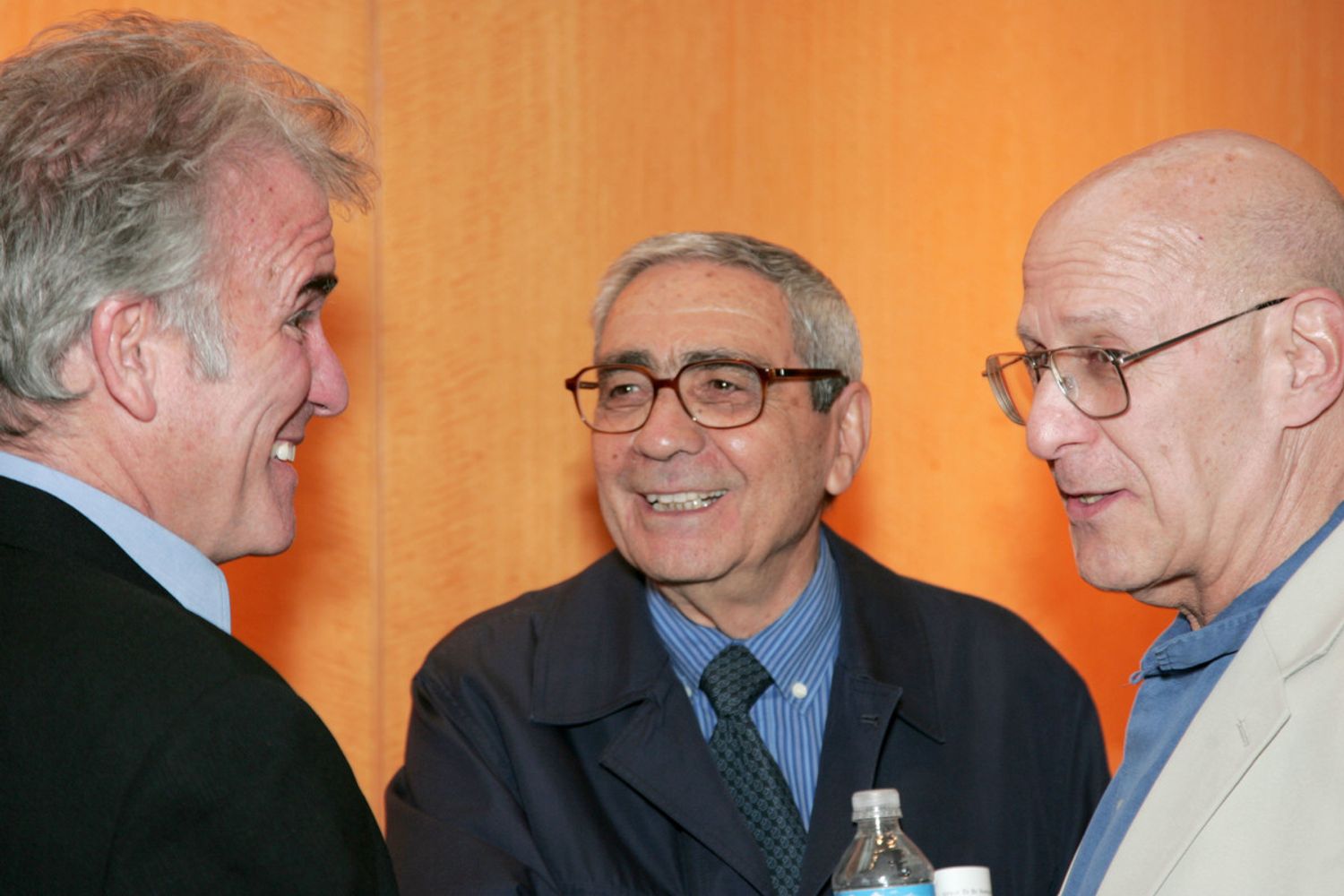 Giuseppe Rotunno fra&nbsp;Michael Tronick e Chris Newman