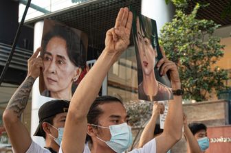 Proteste in Myanmar dopo golpe militare