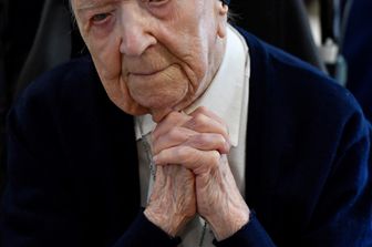 Sorella Andr&eacute;e, nata Lucille Randon l'11 febbraio 1904