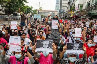 Proteste in Myanmar