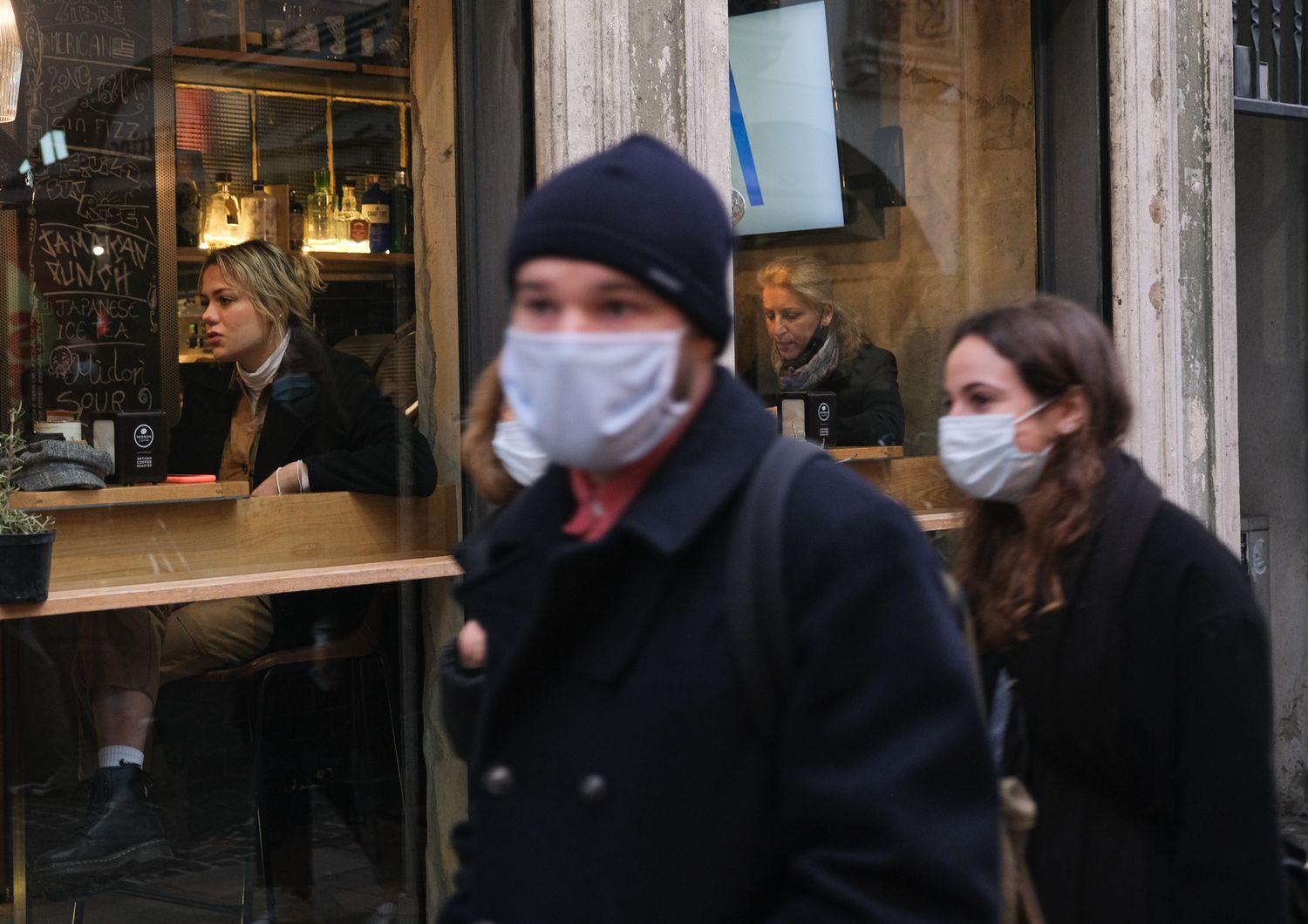 Un pub ai tempi del Covid