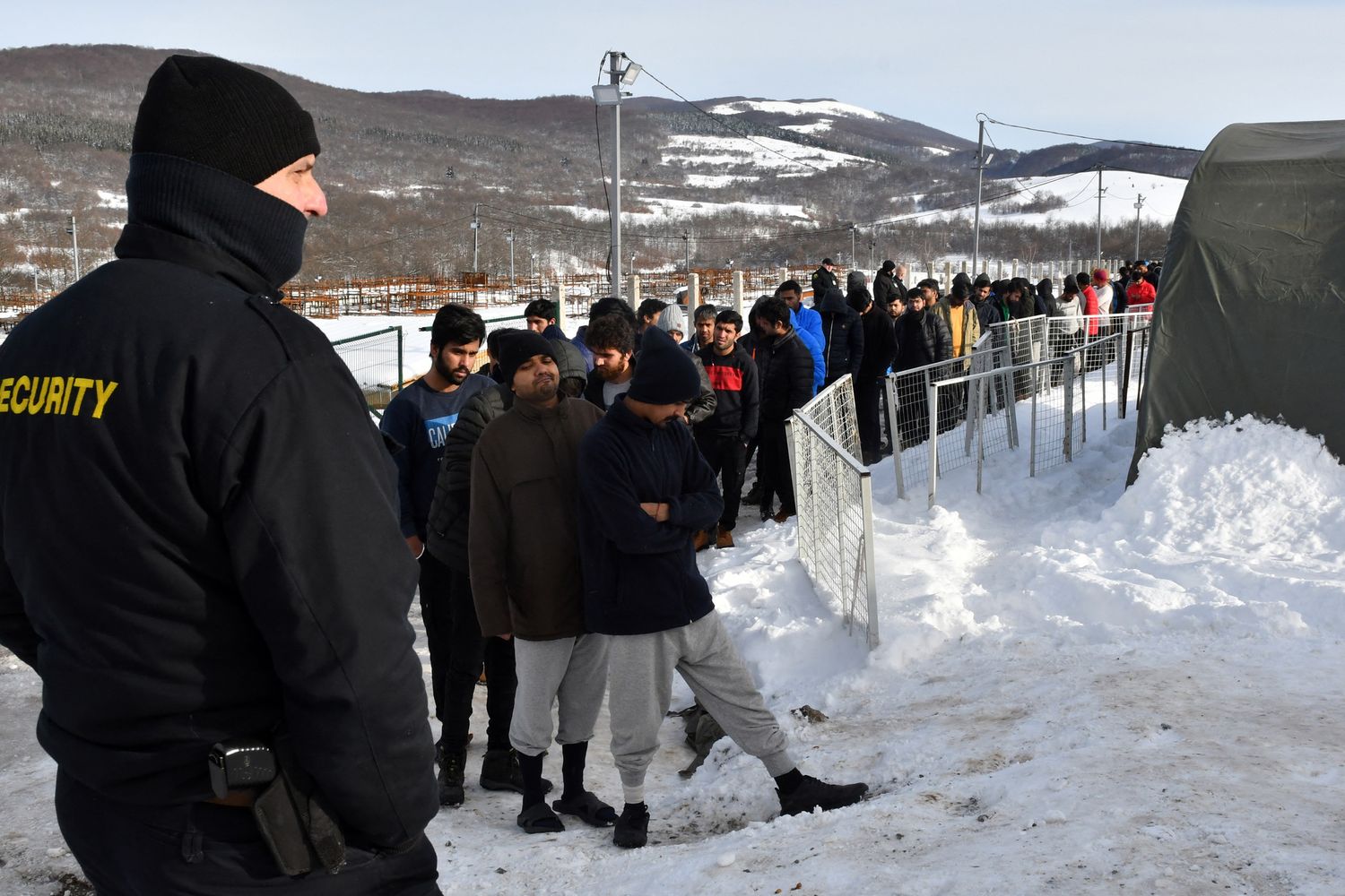 &nbsp;Bosnia Lipa migranti