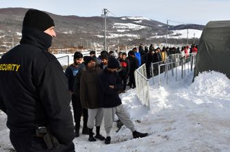 &nbsp;Bosnia Lipa migranti