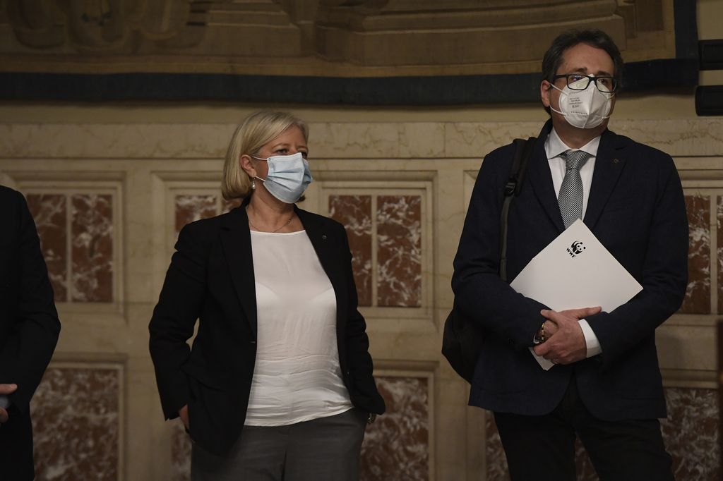 Donatella Bianchi e Dante Caserta