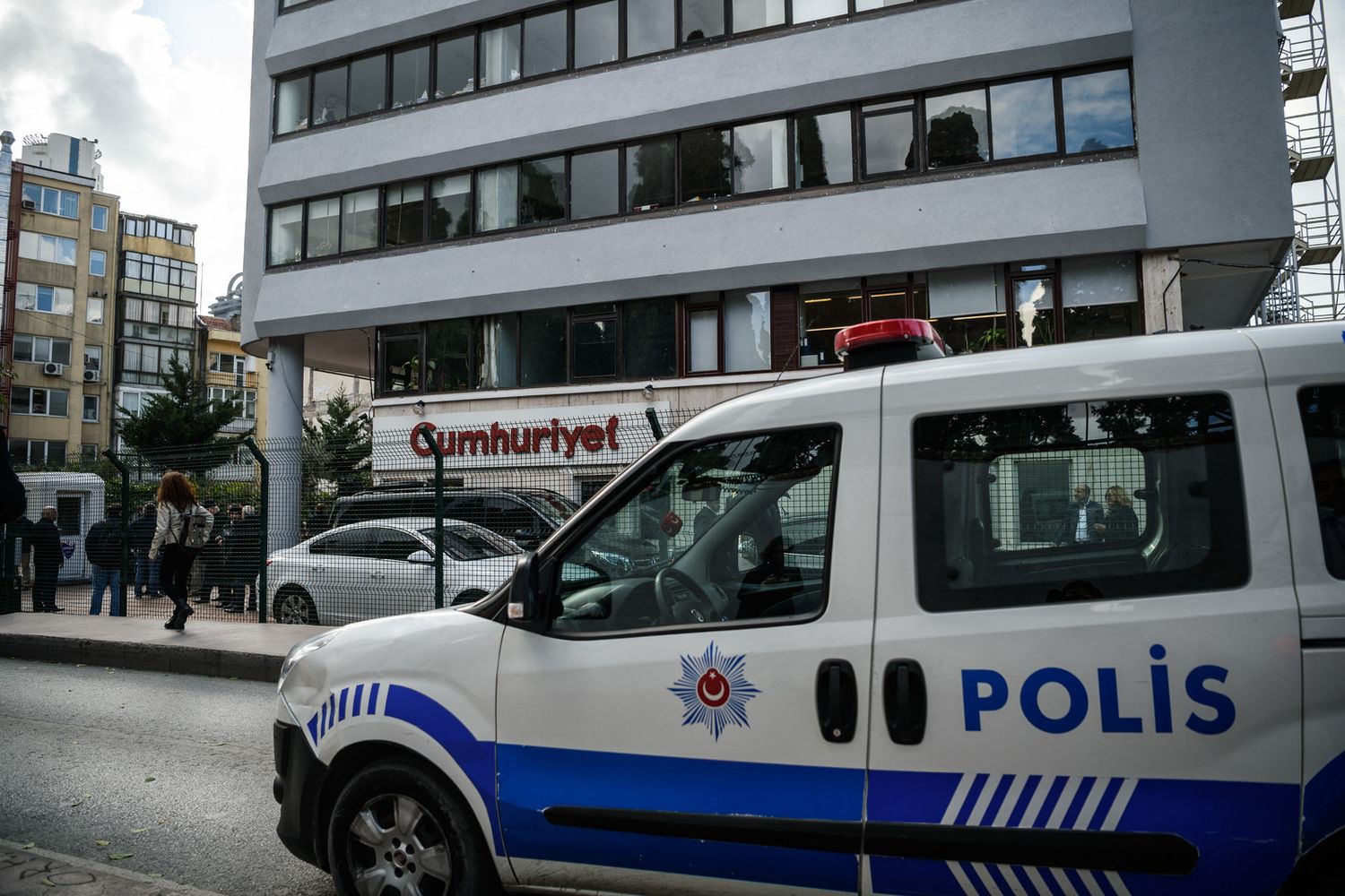 auto della polizia turca