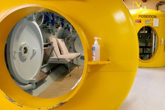 Una camera iperbarica