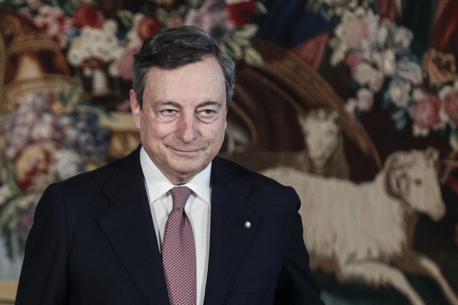Il presidente del Consiglio, Mario Draghi