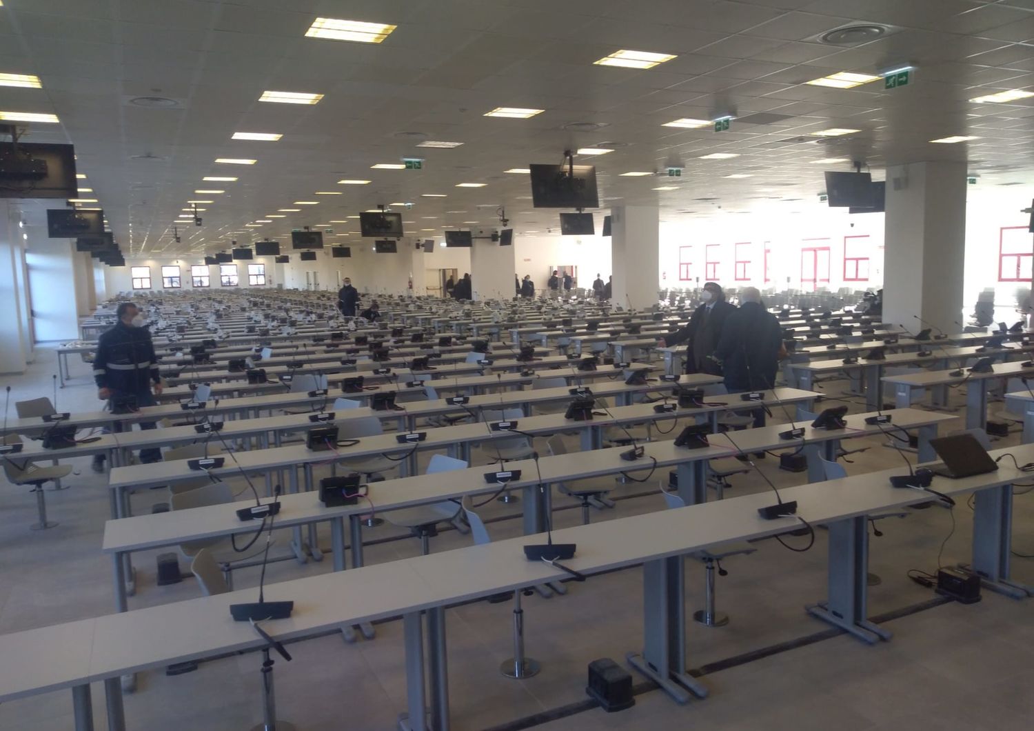 &nbsp;L'aula bunker a Lamezia Terme