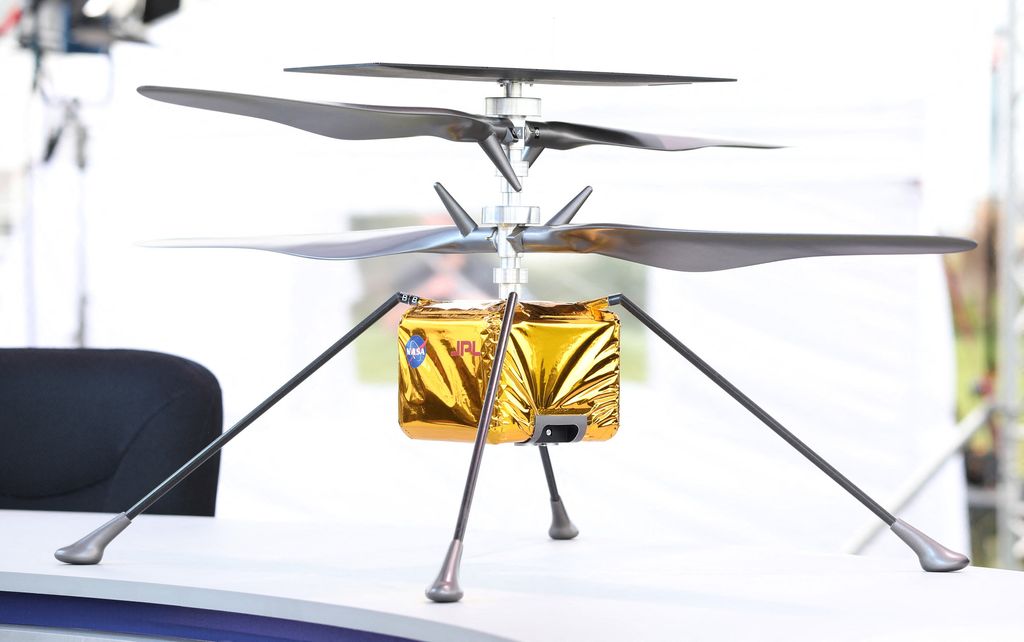 L'elicottero della Nasa 'Ingenuity' che voler&agrave; su Marte