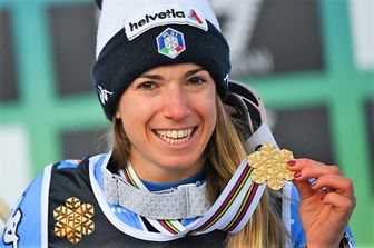 Marta Bassino oro in parallelo ai Mondiali di Cortina 2021