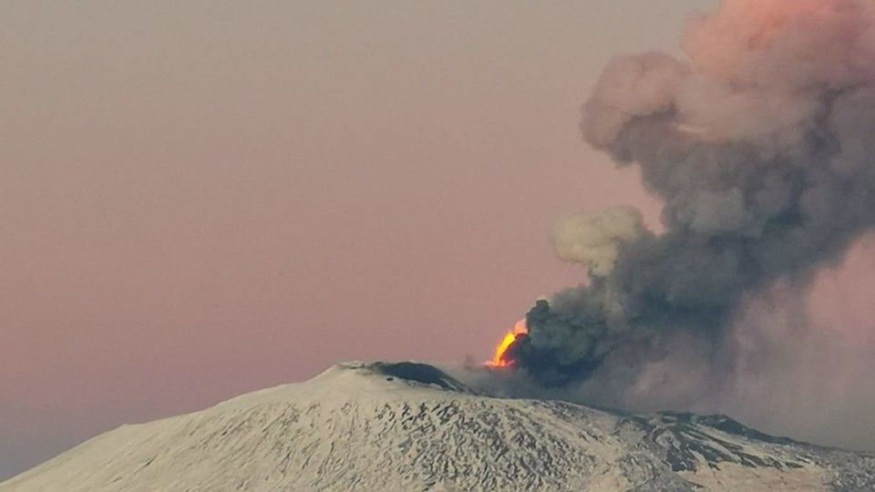 L'eruzione dell'Etna