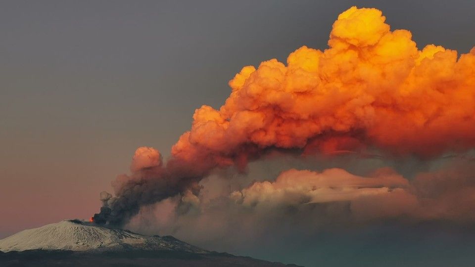 L'eruzione dell'Etna