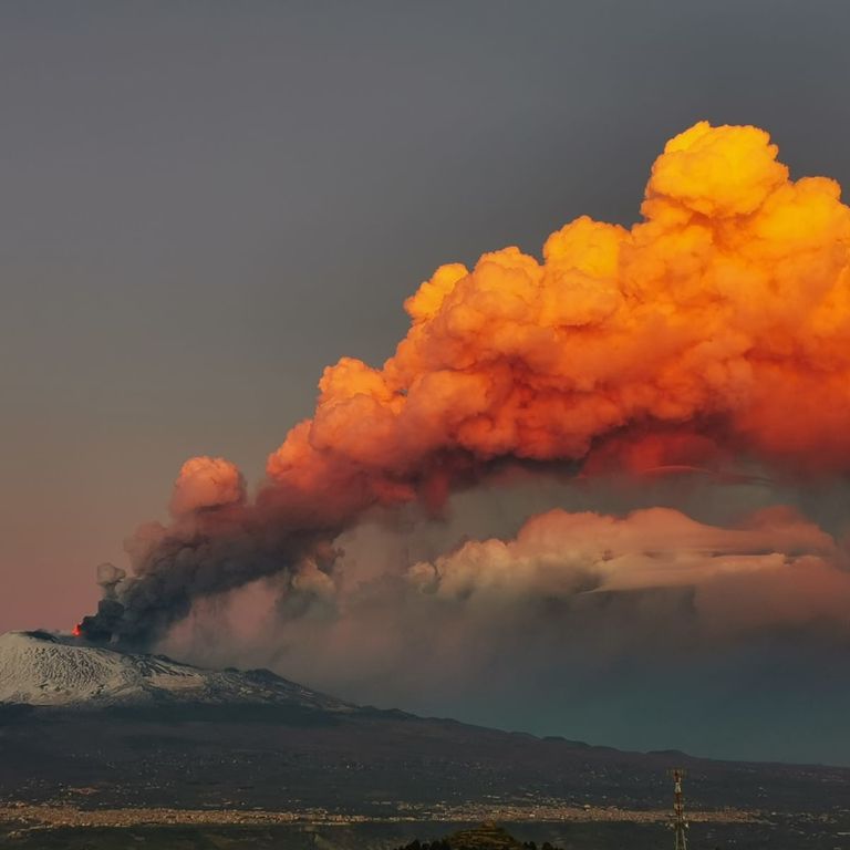 L'eruzione dell'Etna