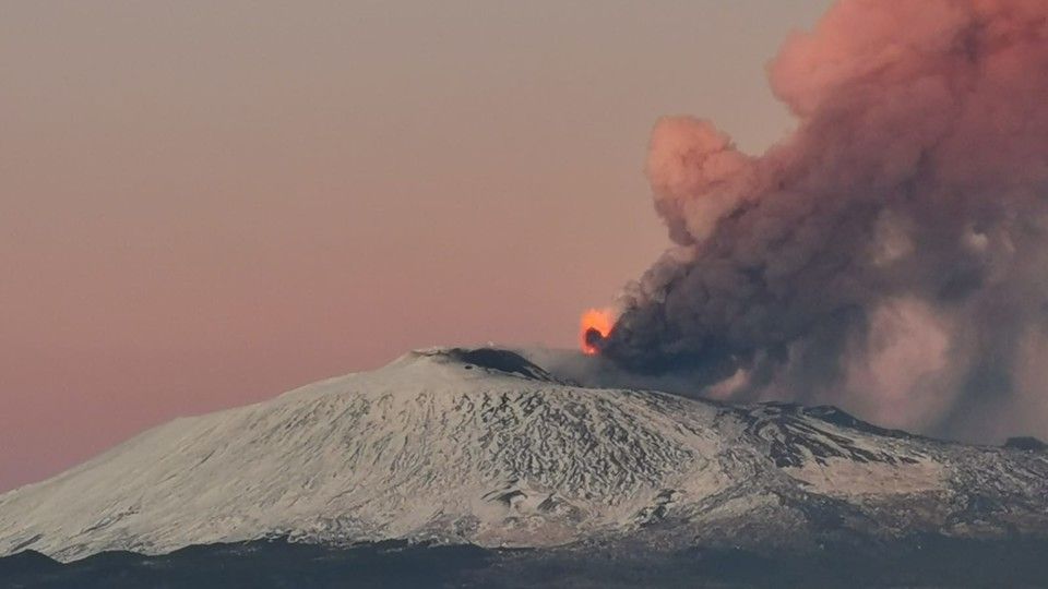 L'eruzione dell'Etna&nbsp;