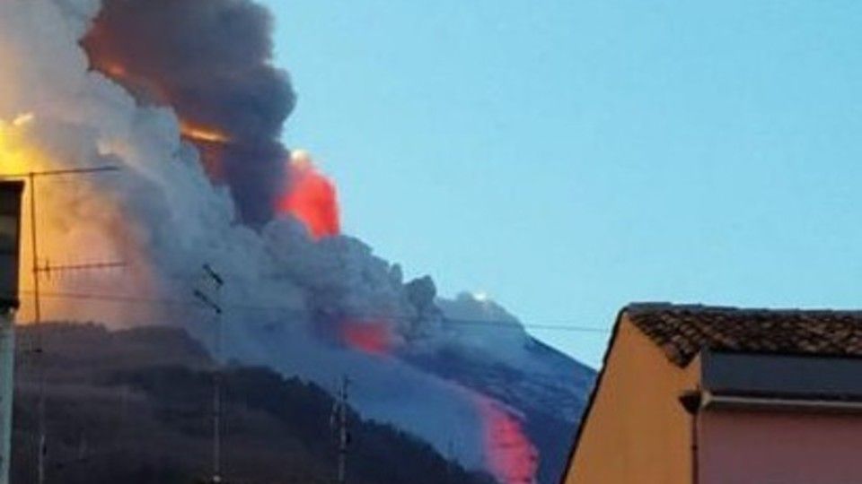 L'eruzione dell'Etna