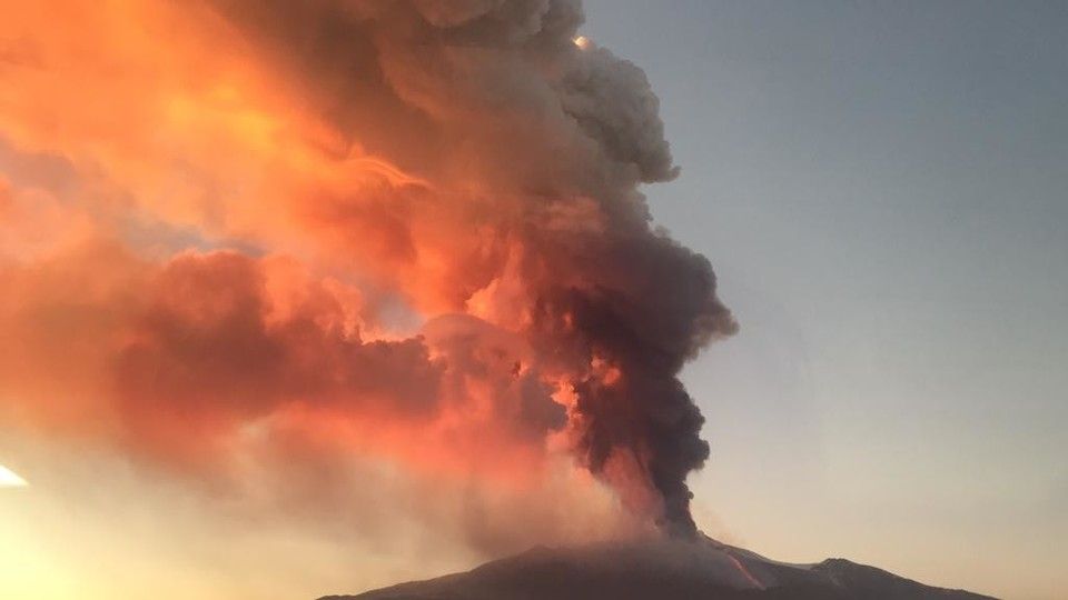 L'eruzione dell'Etna