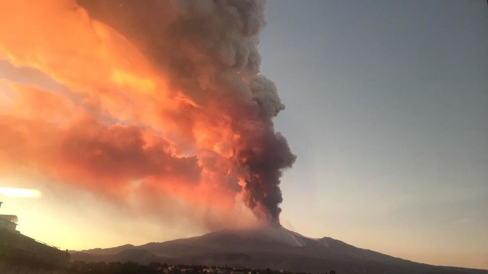 L'eruzione dell'Etna