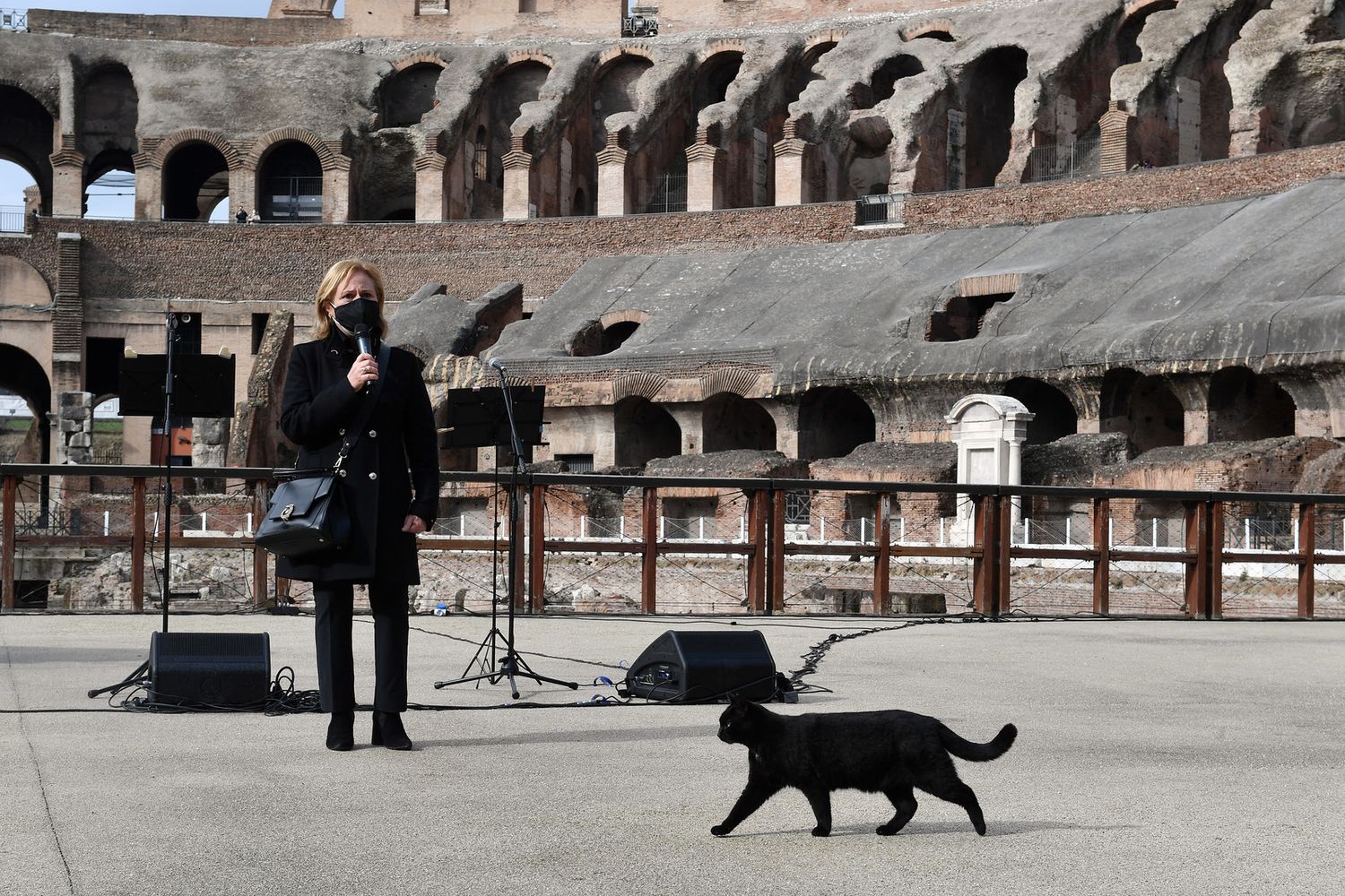 Il Parco Archeologico del Colosseo riapre al pubblico dopo il lockdown durato 87 giorni. Alfonsina Russo, direttrice del Parco Archeologico del Colosseo&nbsp;