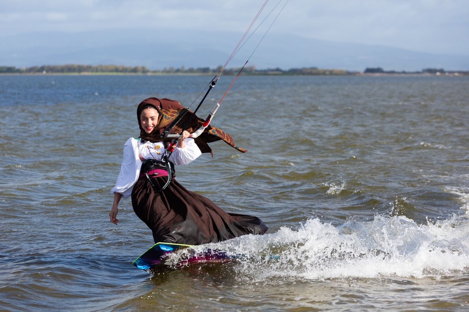 &nbsp;Irene Murru sul kitesurf