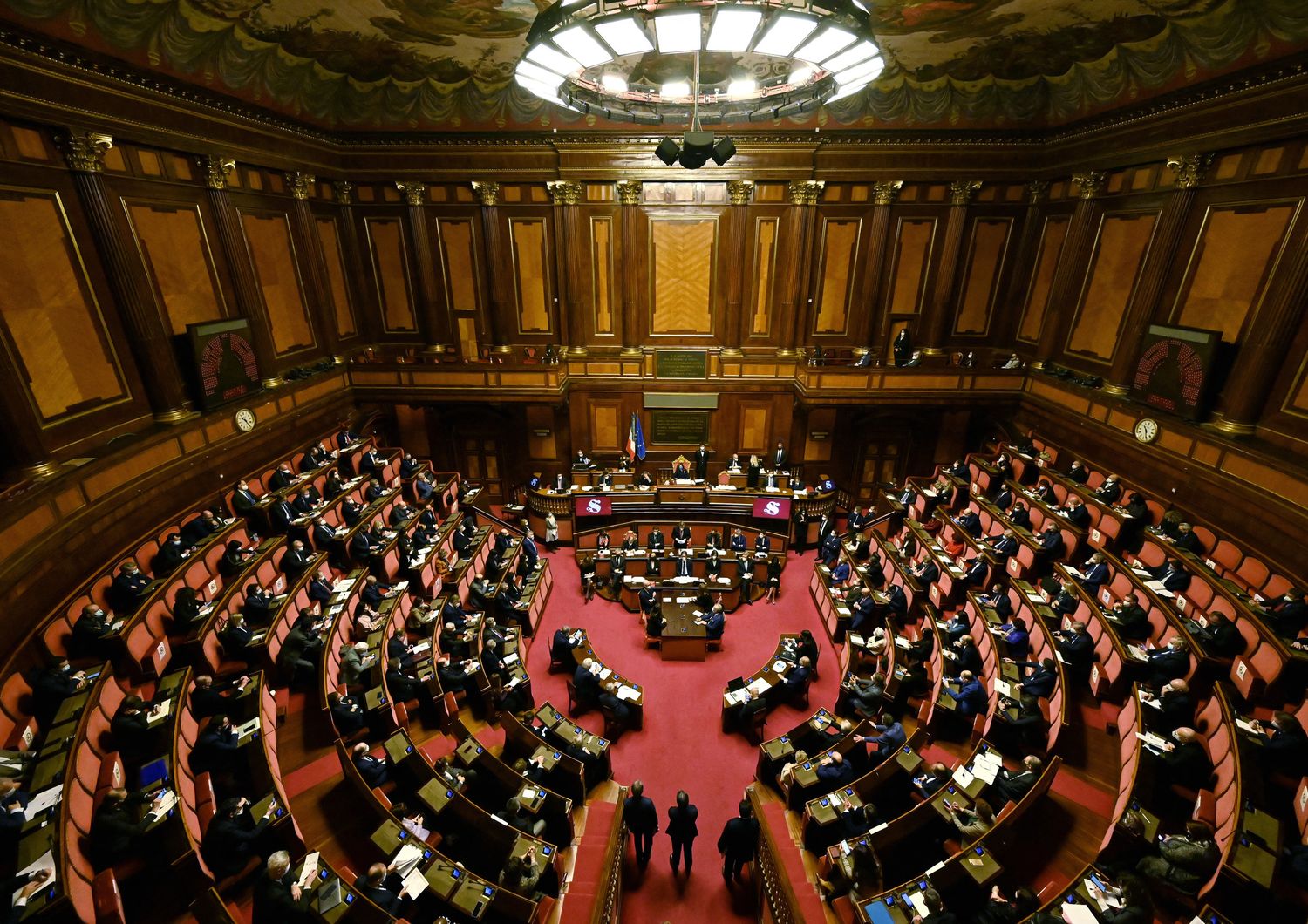 L'aula del Senato